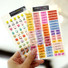 N.IVY Valerie studio schedule point text deco sticker set ver2