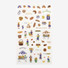 Daily transparent sticker - Bakery ver2