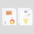 NACOO Sweet cat illustration card set ver2