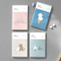 ICONIC Pocket sewn bound small grid notebook ver.2