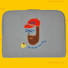 Beard man boucle canvas iPad laptop pouch case