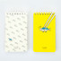 Ggo deung o pocket spiral lined notepad