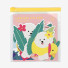 Dailylike Aloha bichon PVC luggage deco sticker pack with zip pouch