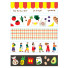 Dailylike Market masking seal paper deco sticker 4 sheets set