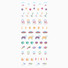 Dailylike Bichon PVC cute seal sticker for the diary