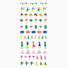 Dailylike Party PVC cute seal sticker for the diary
