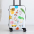 Livework Big point travel luggage sticker set