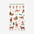 Daily transparent deco cute sticker - Deer