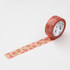 Peach - GMZ Lovable pattern paper deco masking tape