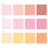 Option - Wanna This Palette 6mm grid 4 designs memo notepad