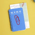Blue - ROMANE Signature spiral bound mini blank notebook