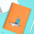 Relax - DESIGN GOMGOM My You Common days wire-bound lined notebook