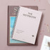 09 Pale Pink - ICONIC Compact wire bound A5 hardcover lined notebook