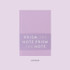 Lavender - Indigo Prism 280 hardcover lined notebook