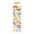 Rainbow - DESIGN GOMGOM Reeli gold line clear sticker