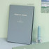 Pale blue - Classy pieces of moment self adhesive photo album