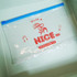 Universal Condition Have a Nice day clear zip lock pouch