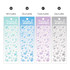 Color - Wanna This Color Bubble Holographic Paper Sticker