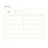 Monthly plan - 2022 Notable memory slim B6 dated monthly planner