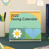 Dash And Dot 2022 Young Monthly Desk Standing Calendar