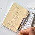 Usage example - Play Obje Medium Folder Index Sticky Notepad Bookmark Set
