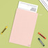 Peach - Second Mansion Basic A5 Grid Memo Writing Notepad