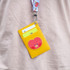 Usage example - BT21 Minini Leather Patch Card Holder with Keyclip