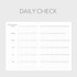 Daily check - Indigo 2023 Prism B6 Dated Weekly Diary Planner