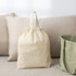 Oatmeal - Travelus Travel Lightweight Drawstring Large Tote Bag
