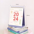 size - Indigo 2024 The Temperature Of The Day Monthly Desk Calendar