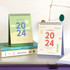 Indigo 2024 The Temperature Of The Day Monthly Desk Calendar