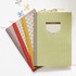 Patterns of Story on geometric motif lined notebook