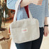 Beige - Insulated lunch cooler bag