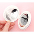 double sided compact round mirror