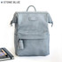 Stone blue - Monopoly Cratte mini leather backpack