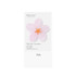 Pink - Cherry blossom transparent sticky memo notes Small