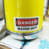 Danger(red) - Decorative caution sticker