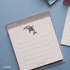 Dolphin - Hello Today Hushed brown small lined memo notepad