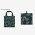 Tropical leaf -Dailylike Pocket XL shopping travel foldable shoulder bag