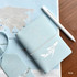 Blue - Play Obje Alway we go hologram passport cover holder with a travel planner