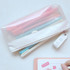 Example of use - Rihoon Neon laundry translucent zipper pencil case