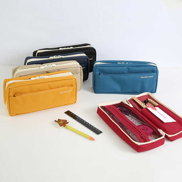 Monopoly Mellow M-pocket zipper pencil case pouch ver2