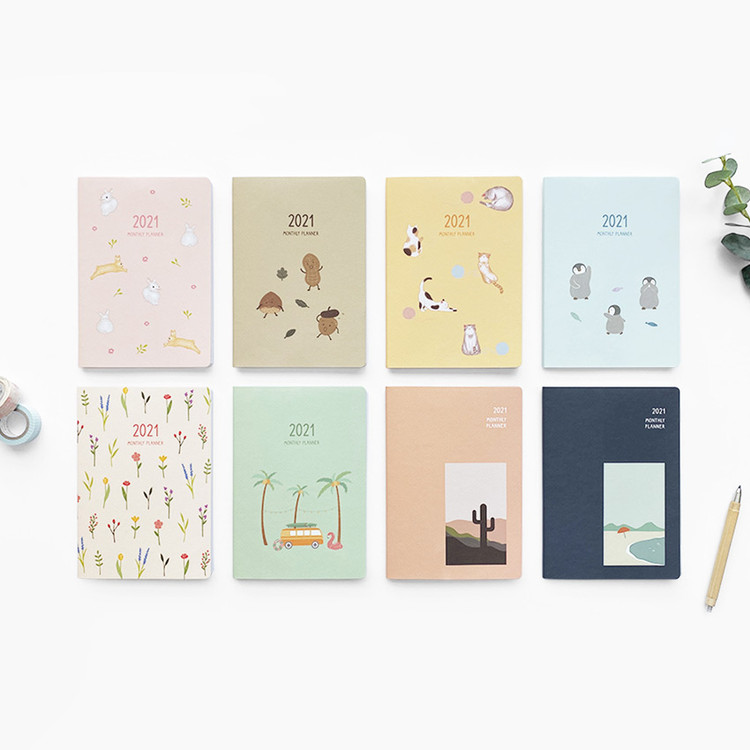 O-CHECK 2021 Spring come dated monthly planner scheduler