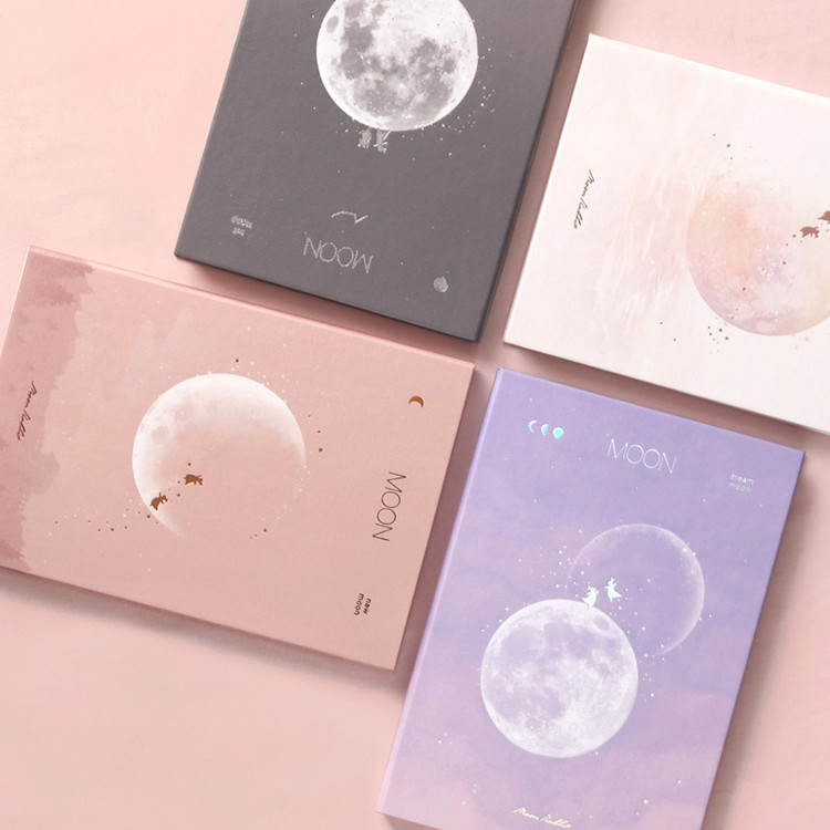 Dash And Dot Moon special dateless weekly diary planner