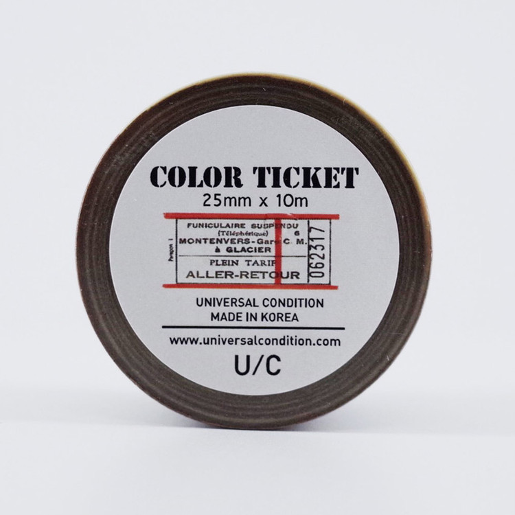 UNIVERSAL CONDITION Color ticket paper masking tape