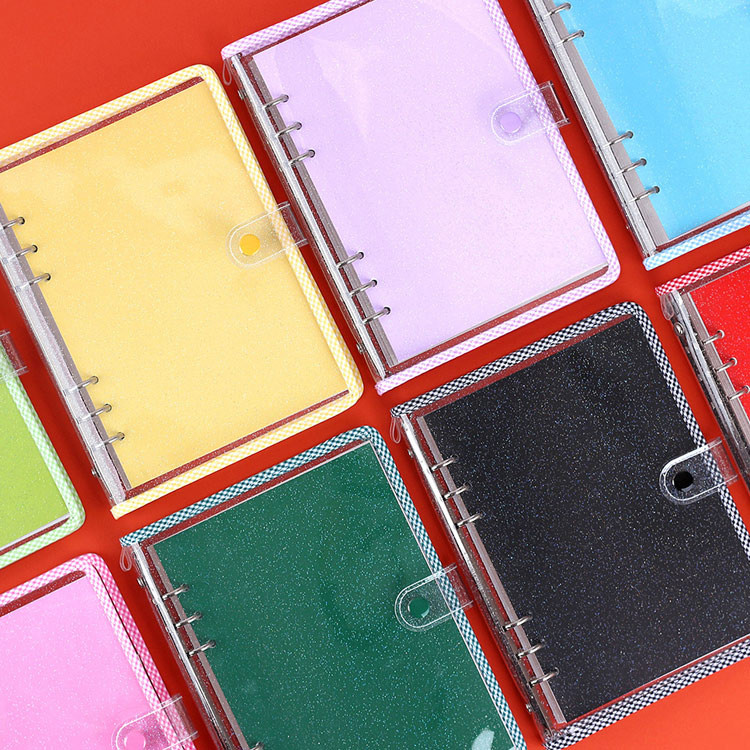 Wanna This Picnic check A5 6-ring PVC binder