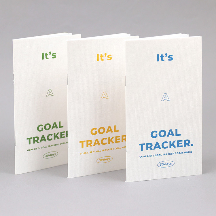 PAPERIAN Challenge monthly goal planning tracker notebook
