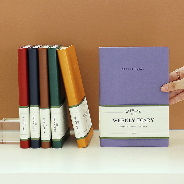 Indigo 2022 Official A5 Dated Weekly Diary Planner