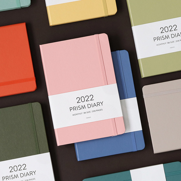 Indigo 2022 Prism B6 Dated Monthly Diary Planner