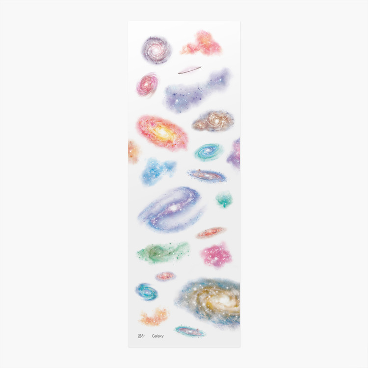 Appree Galaxy Nature Clear Sticker